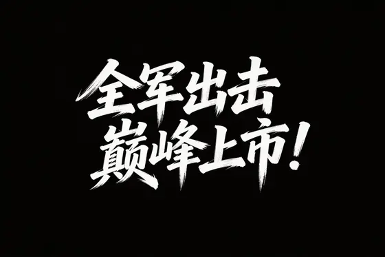 清扬 · 文字设计
